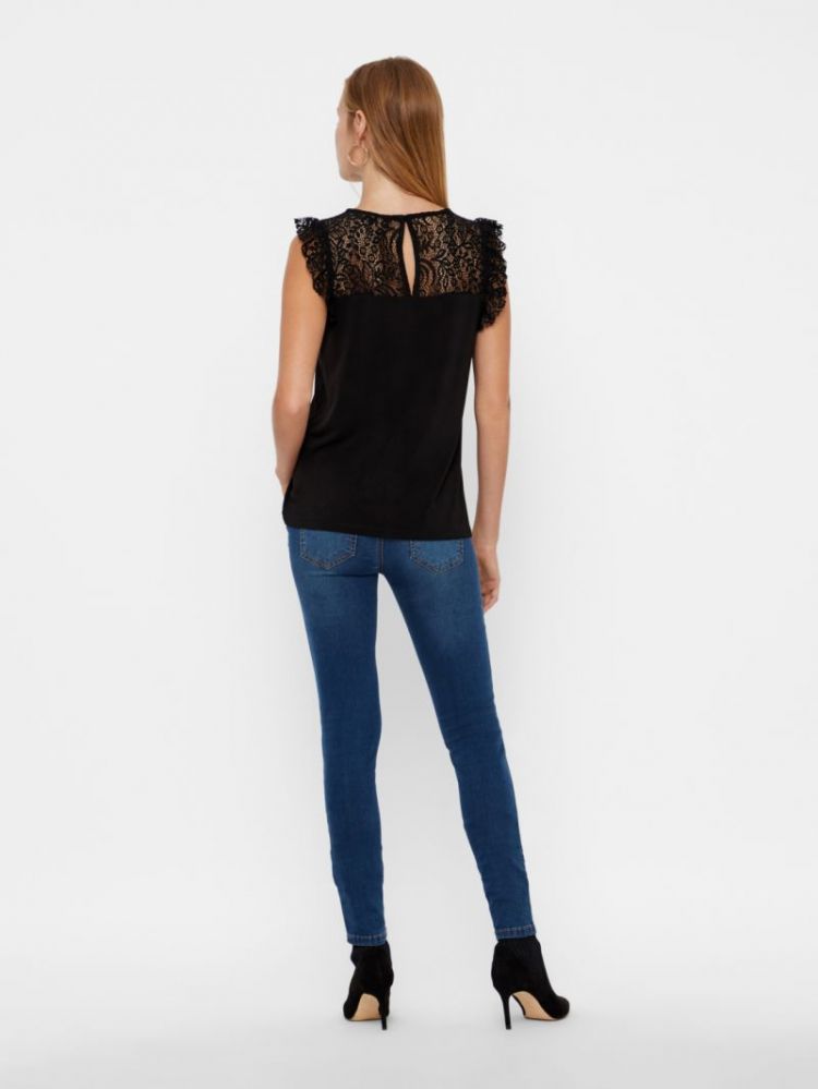VMALBERTA SWEETHEART LACE S-L 177868 Black
