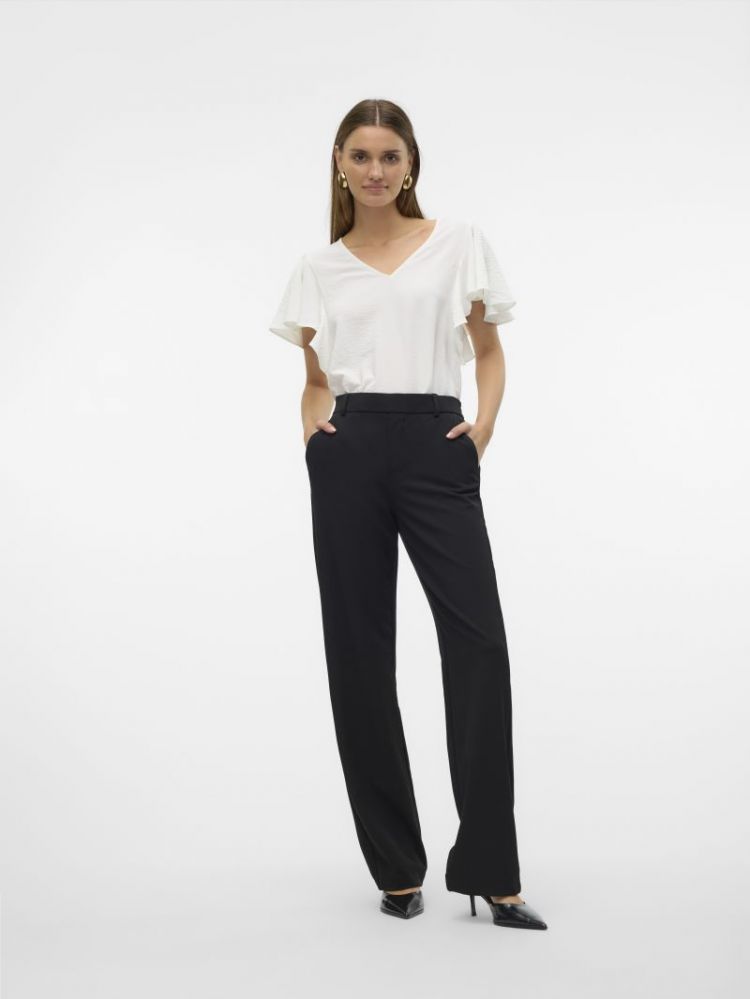 VMMAYA MR STRAIGHT SOLID PANT 177868 Black