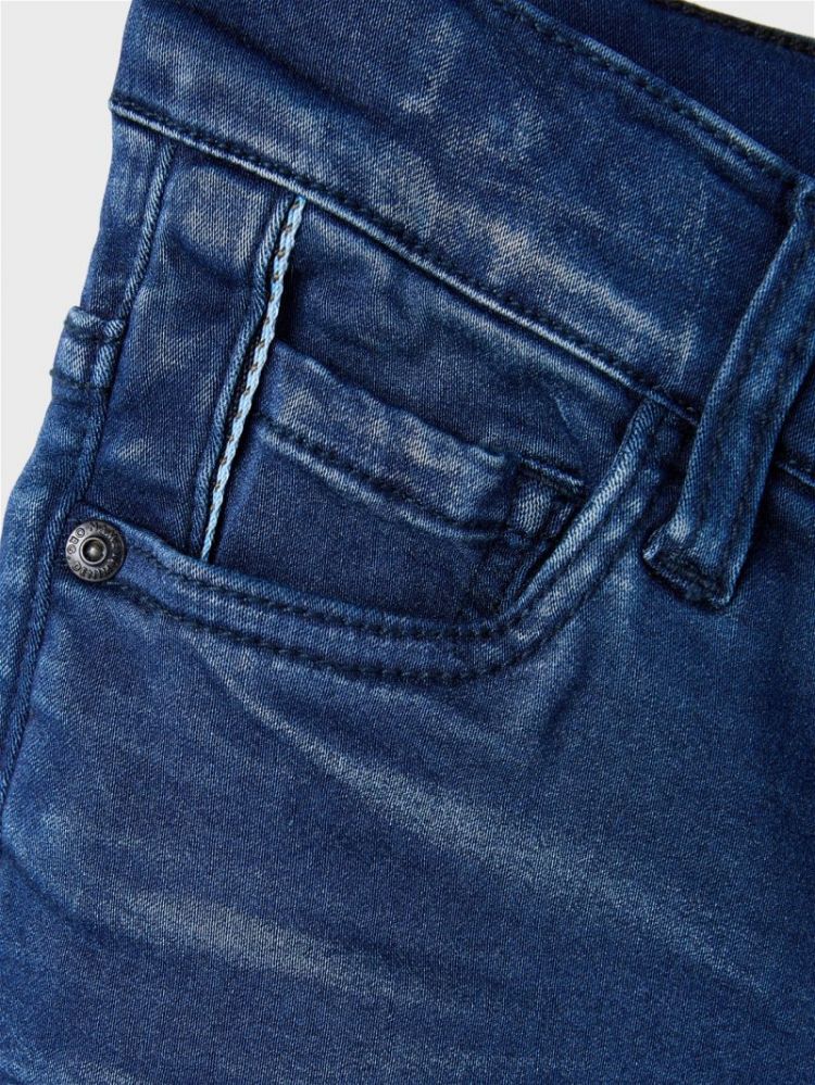 NKMTHEO XSLIM JEANS 1507-CL NO 180693 Dark Blu