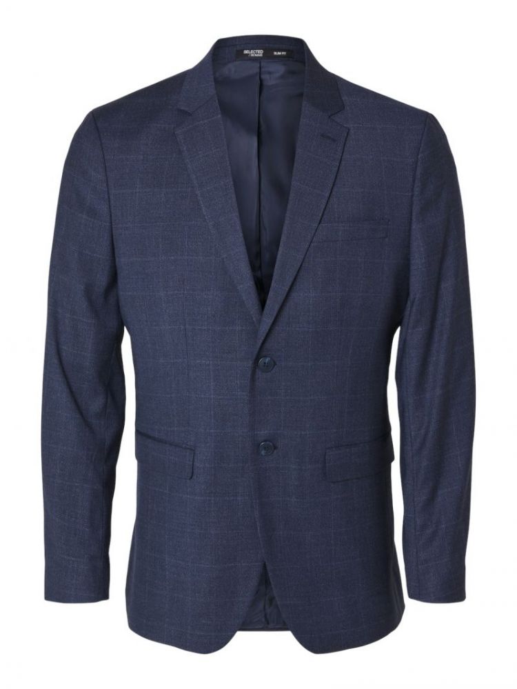 SLHSLIM-NEIL DARK BLUE CHECK B 186284001 Dark
