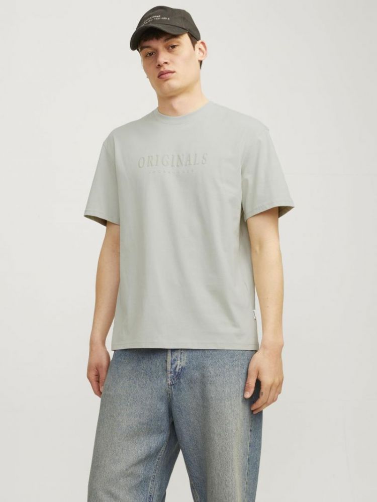 JORFREDERIKSBERG TEE SS CREW N 176611 Mineral