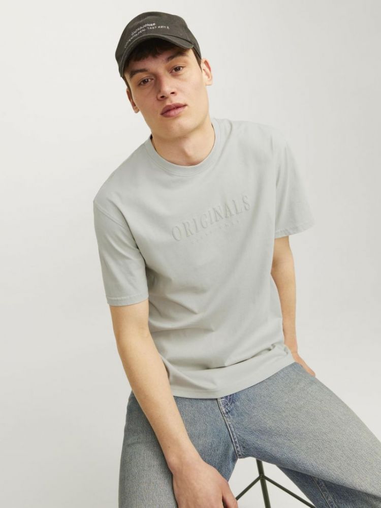 JORFREDERIKSBERG TEE SS CREW N 176611 Mineral