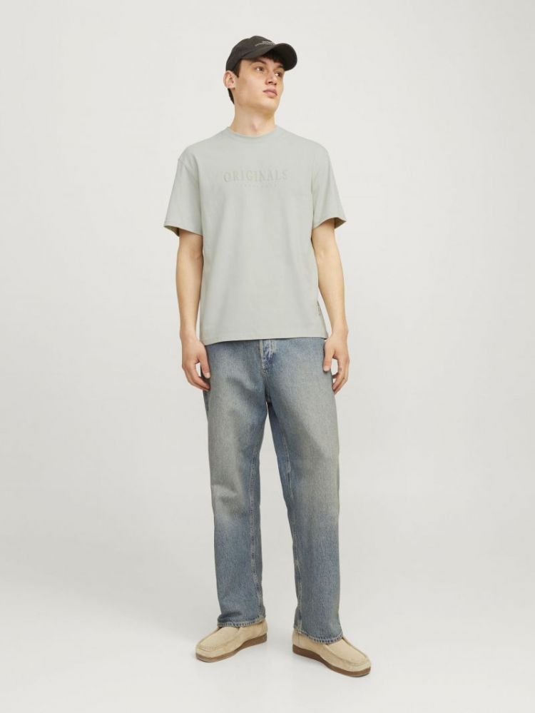 JORFREDERIKSBERG TEE SS CREW N 176611 Mineral