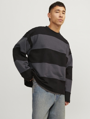 JORBUSHWICK BLOCK SWEAT CREW N 178012001 Black