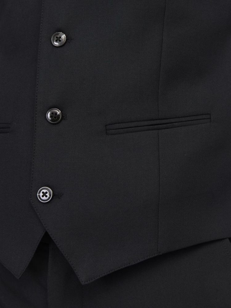 JPRSOLARIS WAISTCOAT NOOS 178012 Black