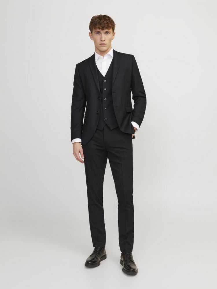 JPRSOLARIS WAISTCOAT NOOS 178012 Black