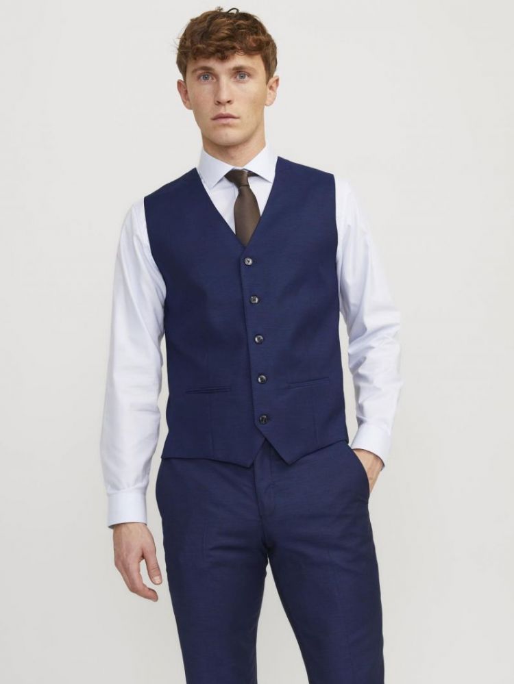 JPRSOLARIS WAISTCOAT NOOS 175697 Dark Nav