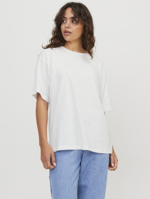 JXJOSEPHINE LOOSE SS TEE JRS 177632002 Blanc