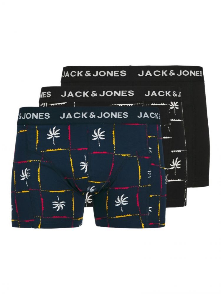 JACPALM TRUNKS 3 PACK LN STYD 178012001 Black