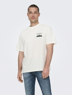 ONSRYLAN LIFE RLX SS TEE VD 193799 Cloud Da