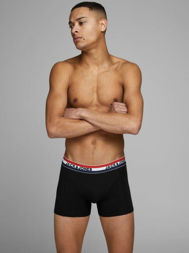 JACWAISTBAND STRIB TRUNKS 3 PA 178012001 Black