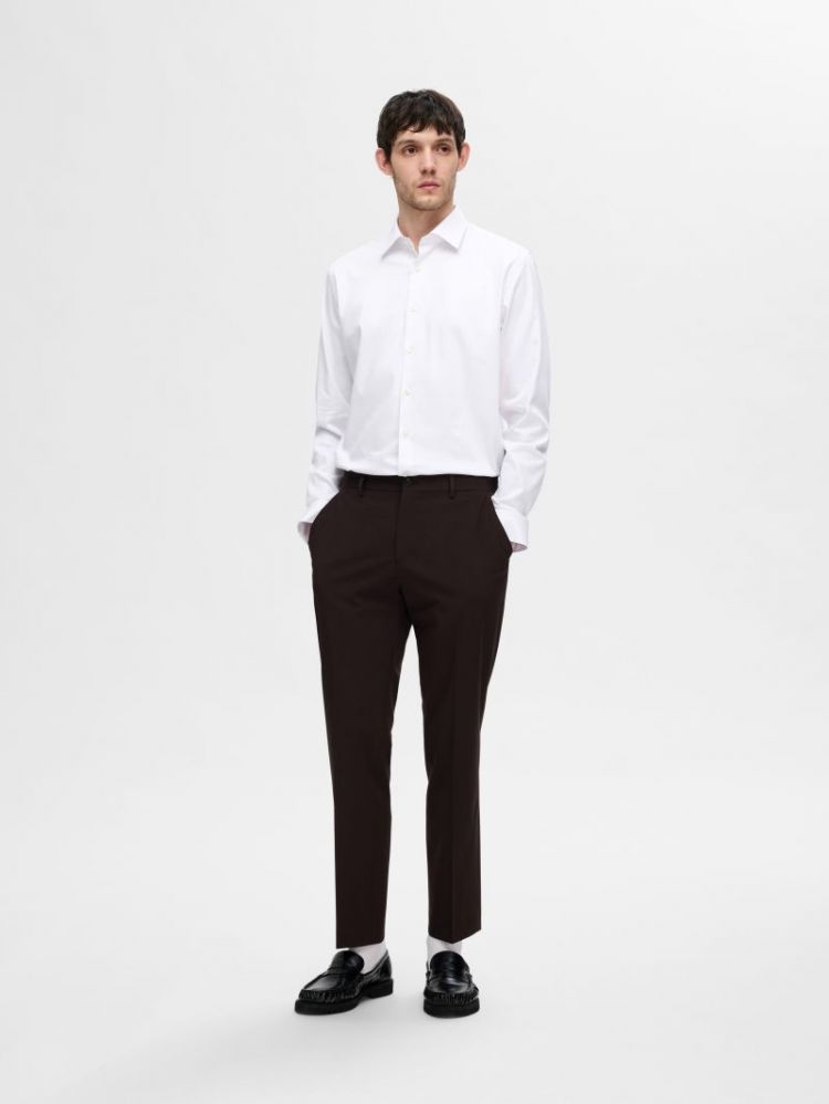 SLHSLIM-PERFORMANCE SHIRT LS N 179651 Bright W