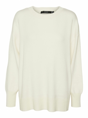 VMNANCY LS O-NECK LONG PULLOVE 222913003 Birch