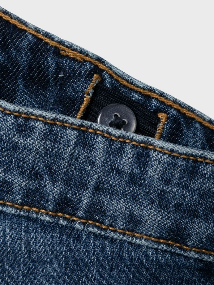 NKFROSE WIDE JEANS 5529-BE NOO 180693 Dark Blu