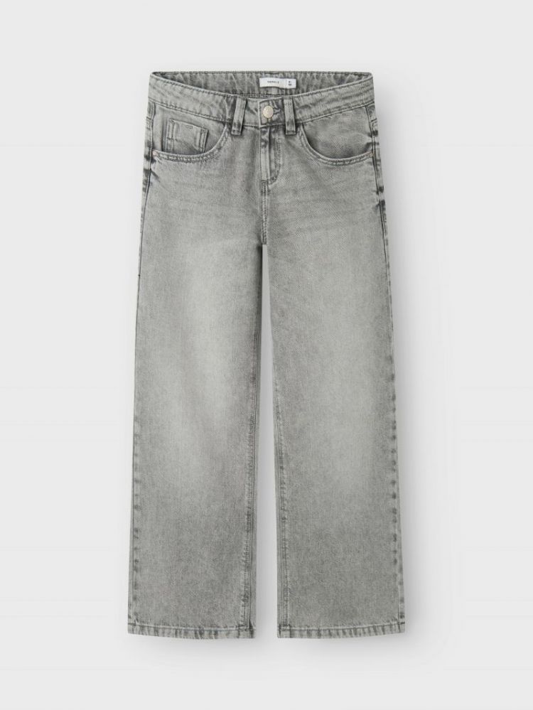 NKFROSE WIDE JEANS 5529-BE NOO 180697 Light Gr