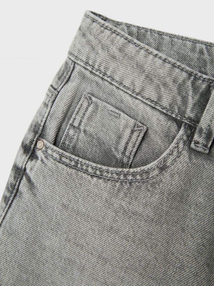 NKFROSE WIDE JEANS 5529-BE NOO 180697 Light Gr