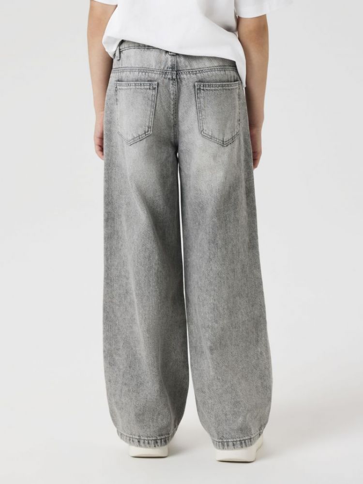 NKFROSE WIDE JEANS 5529-BE NOO 180697 Light Gr