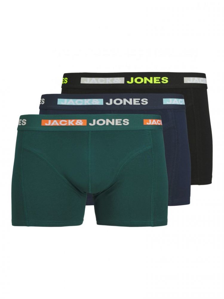 JACSCOTT SOLID TRUNKS 3 PACK S 178012001 Black