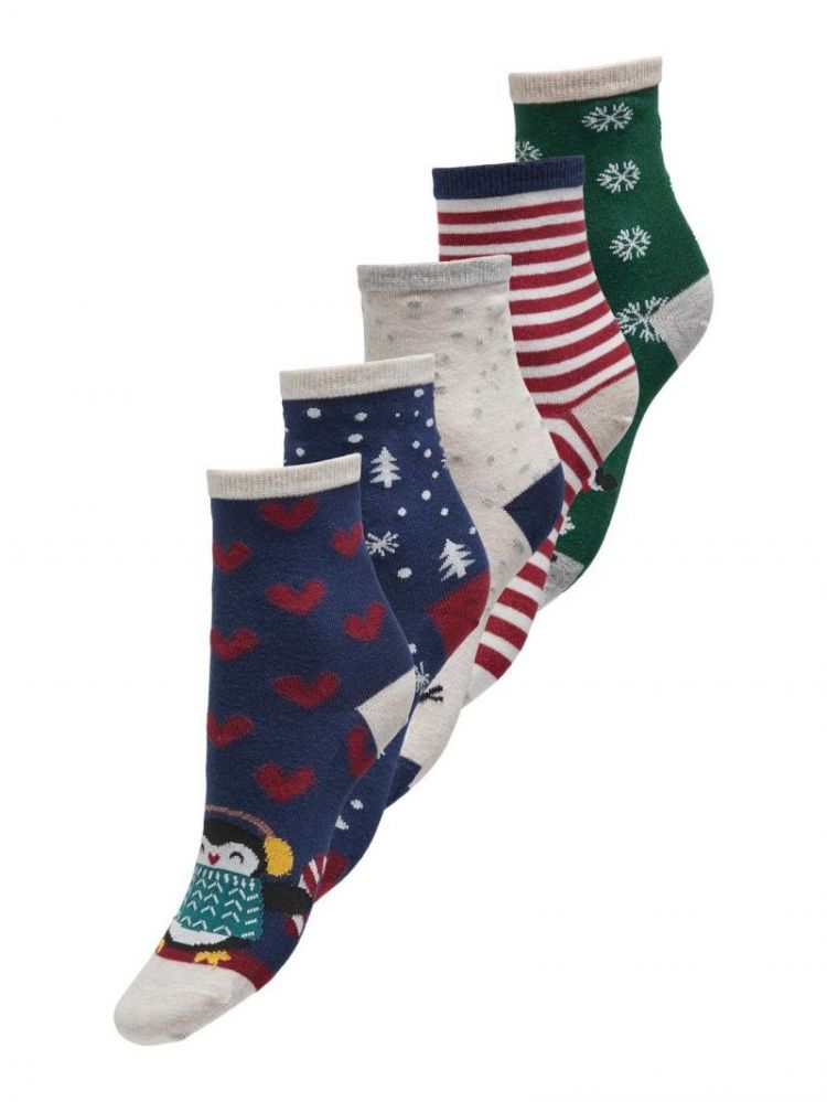 KOGCHRISTMAS 5-PACK SOCKS IN A 209792001 High