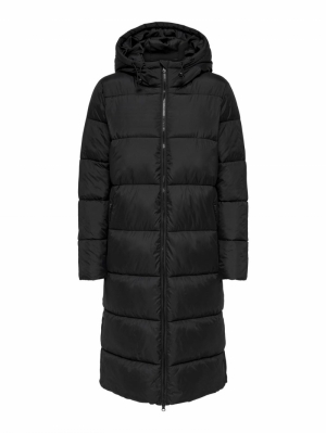 ONLMONTANA LONG PUFFER JACKET 177911 Black