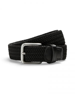 JACSPRING WOVEN BELT JNR 178012 Black