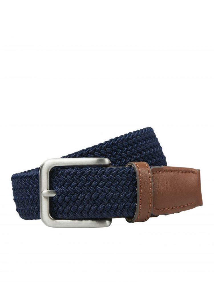 JACSPRING WOVEN BELT JNR 175876 Navy Bla