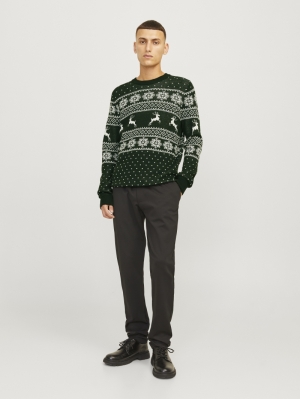 JJXMAS GABRIEL KNIT CREW NECK 177578001 Scara