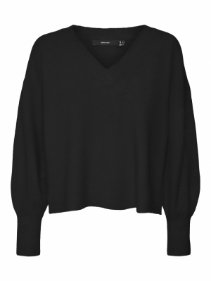 VMJUPITER LS V-NECK PULLOVER B 177868 Black