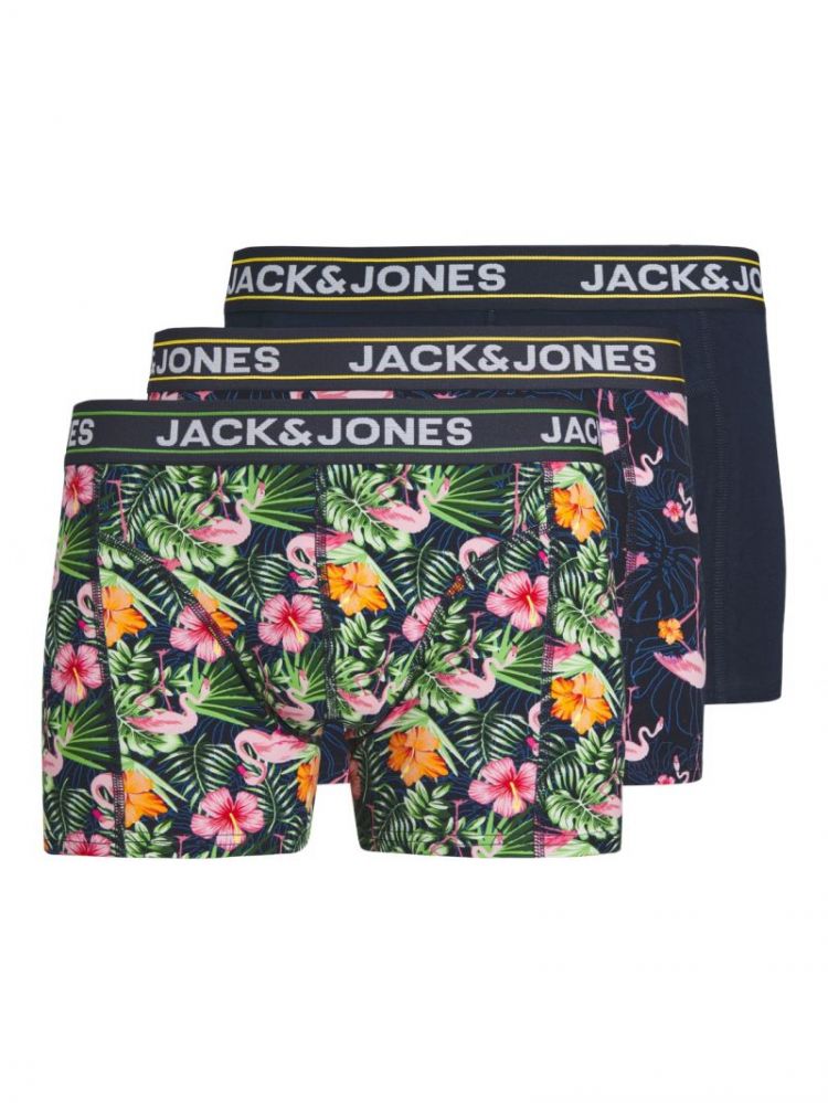 JACPINK FLAMINGO TRUNKS 3 PACK 175876001 Navy