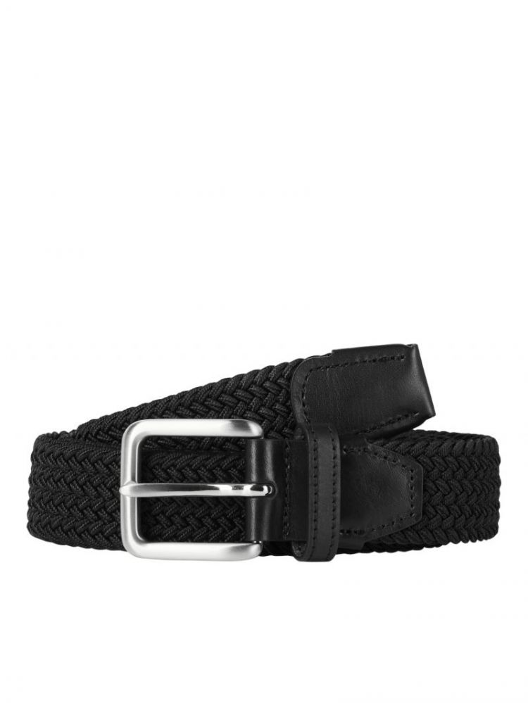 JACSPRING WOVEN BELT NOOS 178012 Black