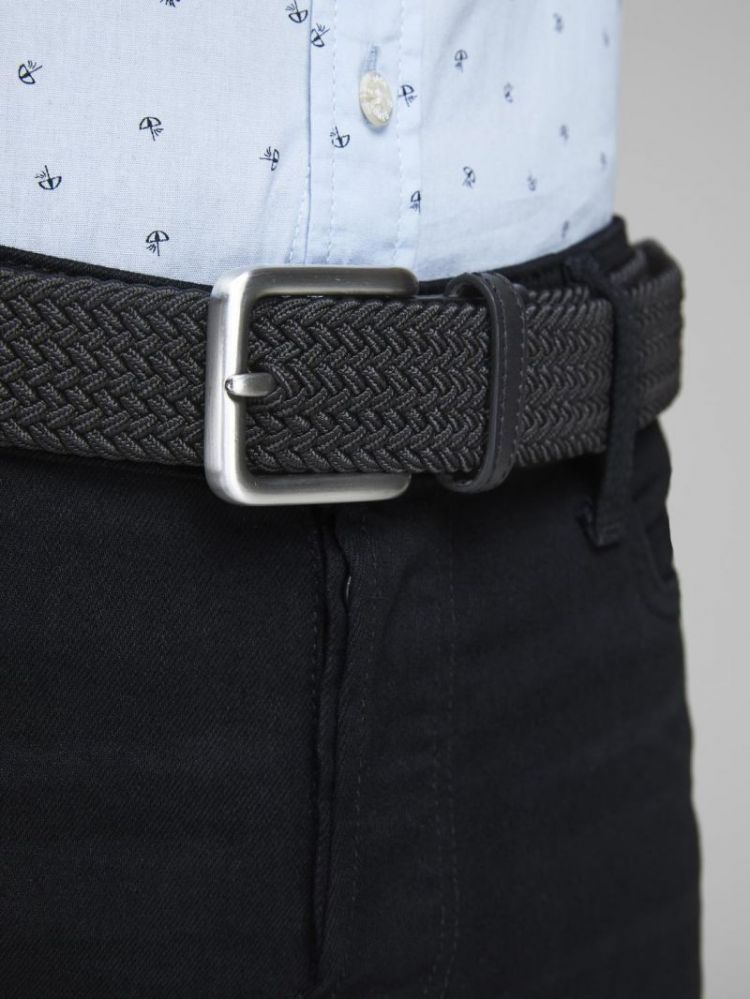 JACSPRING WOVEN BELT NOOS 178012 Black