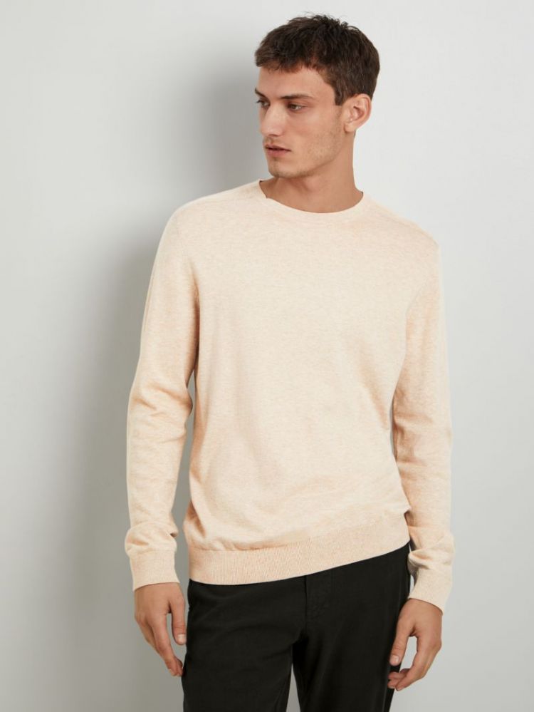 SLHBERG CREW NECK NOOS 184679001 Oatme