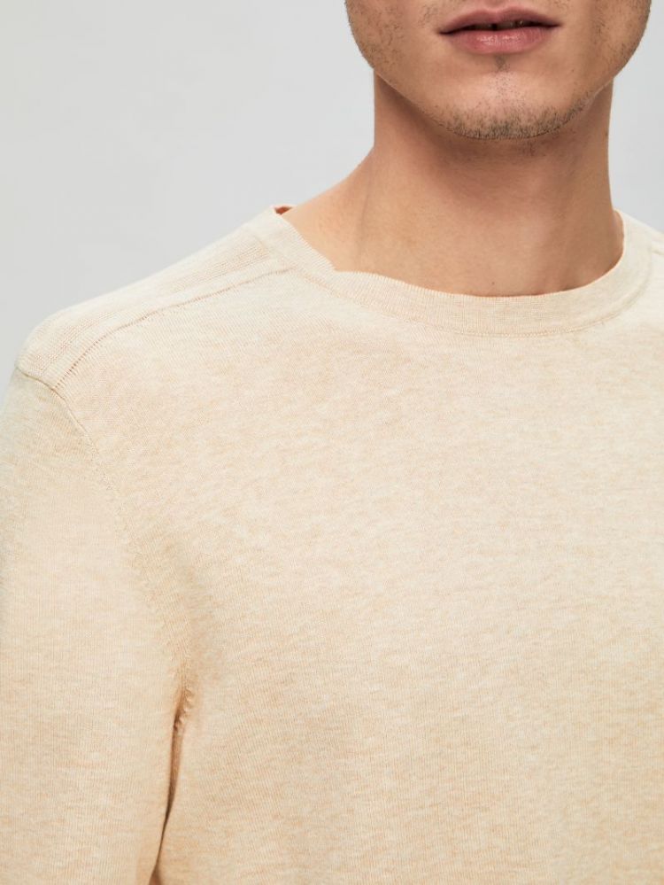SLHBERG CREW NECK NOOS 184679001 Oatme
