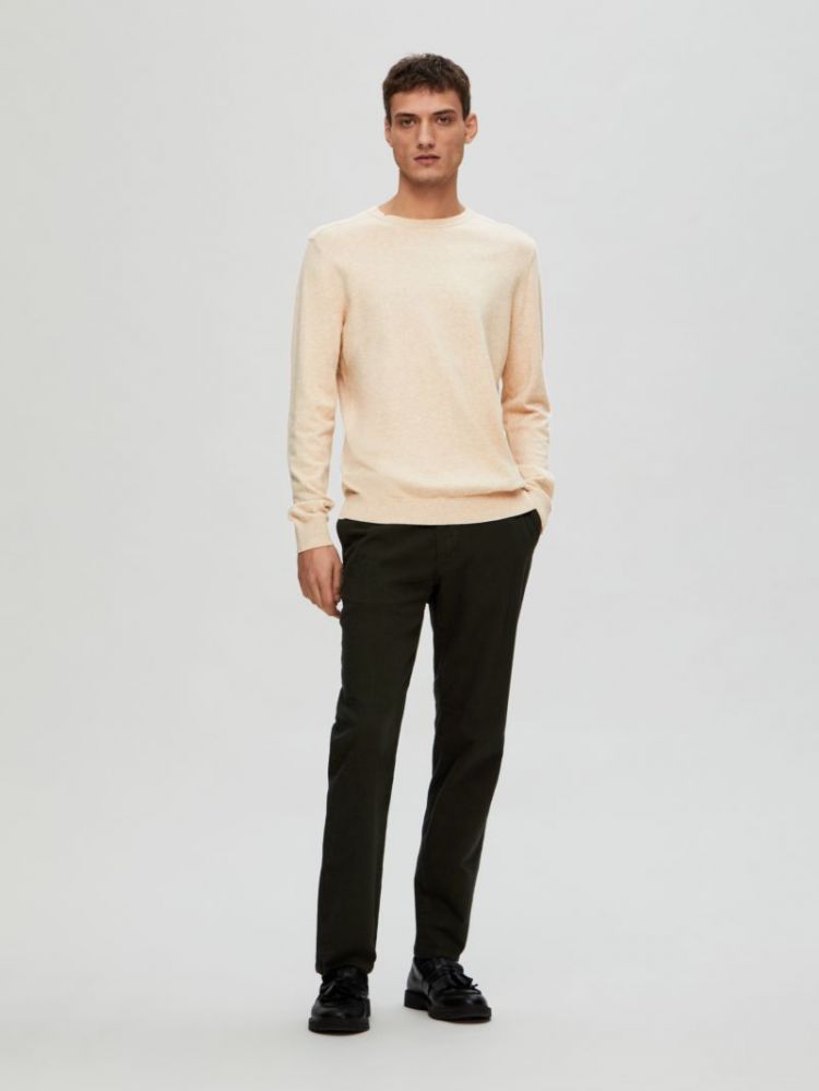 SLHBERG CREW NECK NOOS 184679001 Oatme