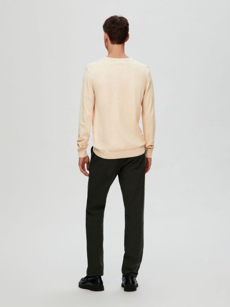 SLHBERG CREW NECK NOOS 184679001 Oatme