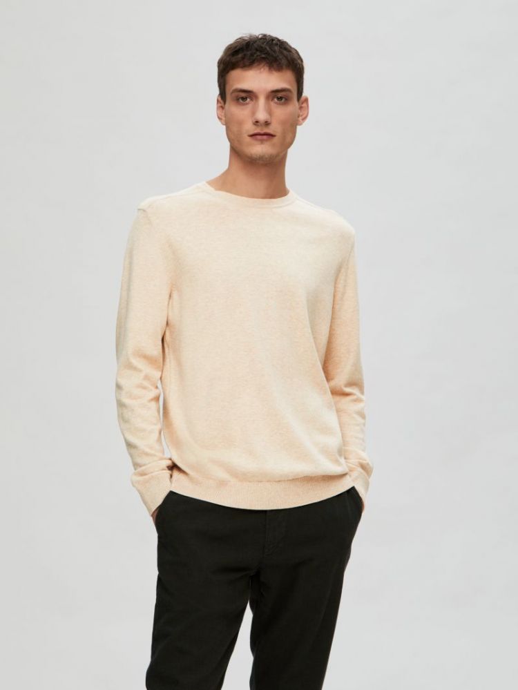 SLHBERG CREW NECK NOOS 184679001 Oatme