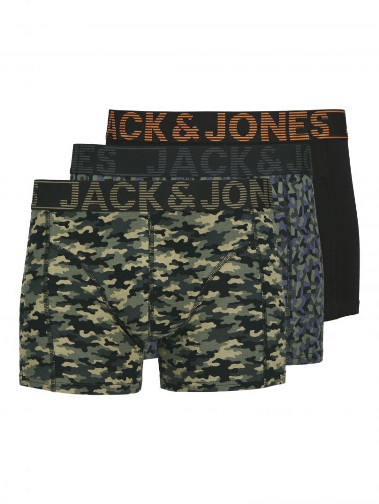 JACDANNY TRUNKS 3 PACK SN 178012002 Black
