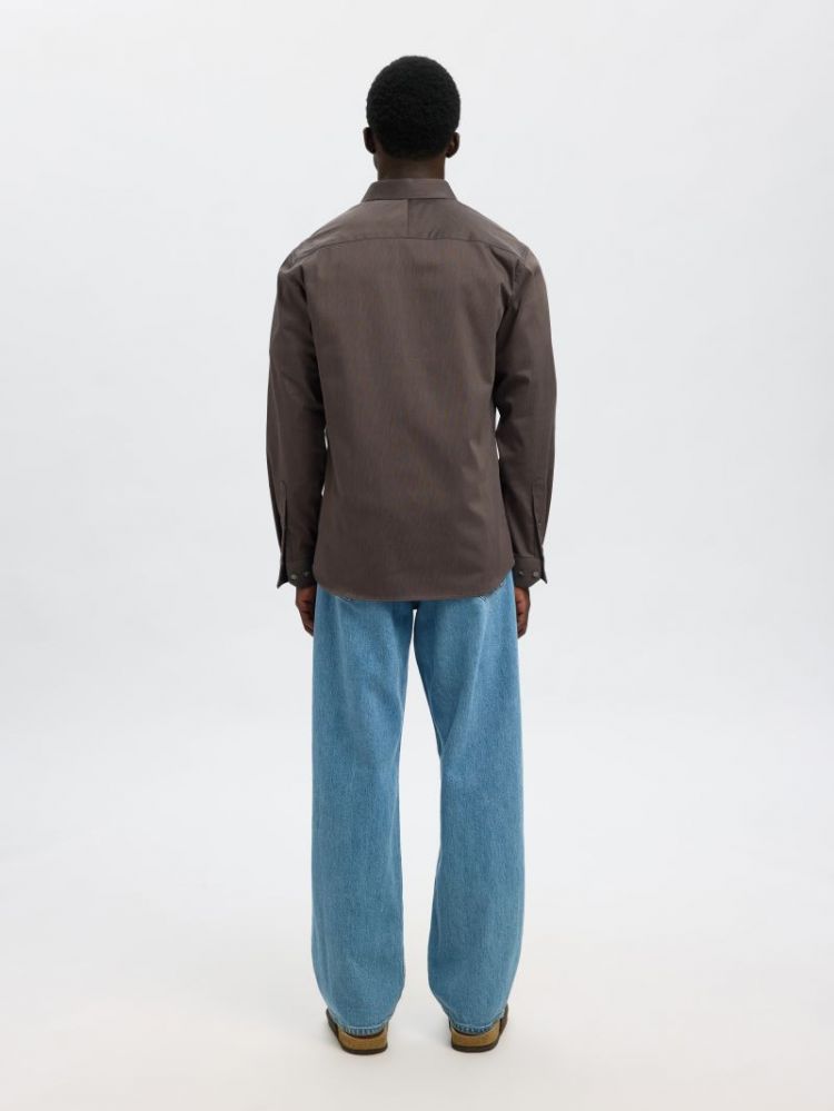 SLHSLIM-PERFORMANCE SHIRT LS N 202890007 Morel