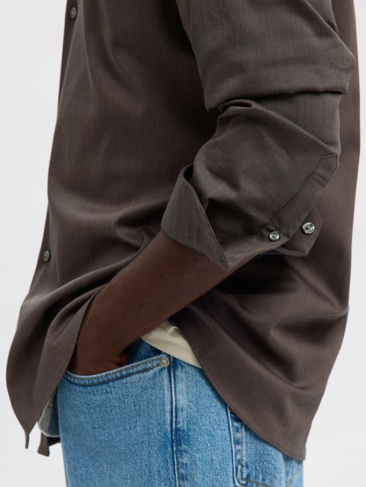 SLHSLIM-PERFORMANCE SHIRT LS N 202890007 Morel