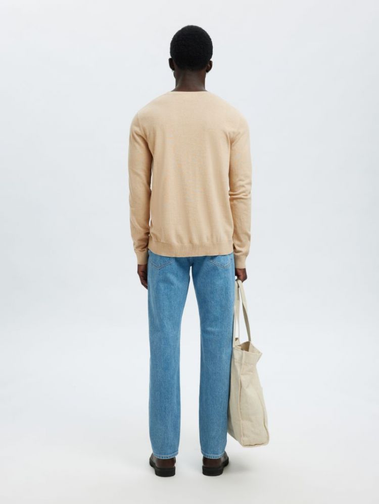 SLHBERG CREW NECK NOOS 184679001 Oatme