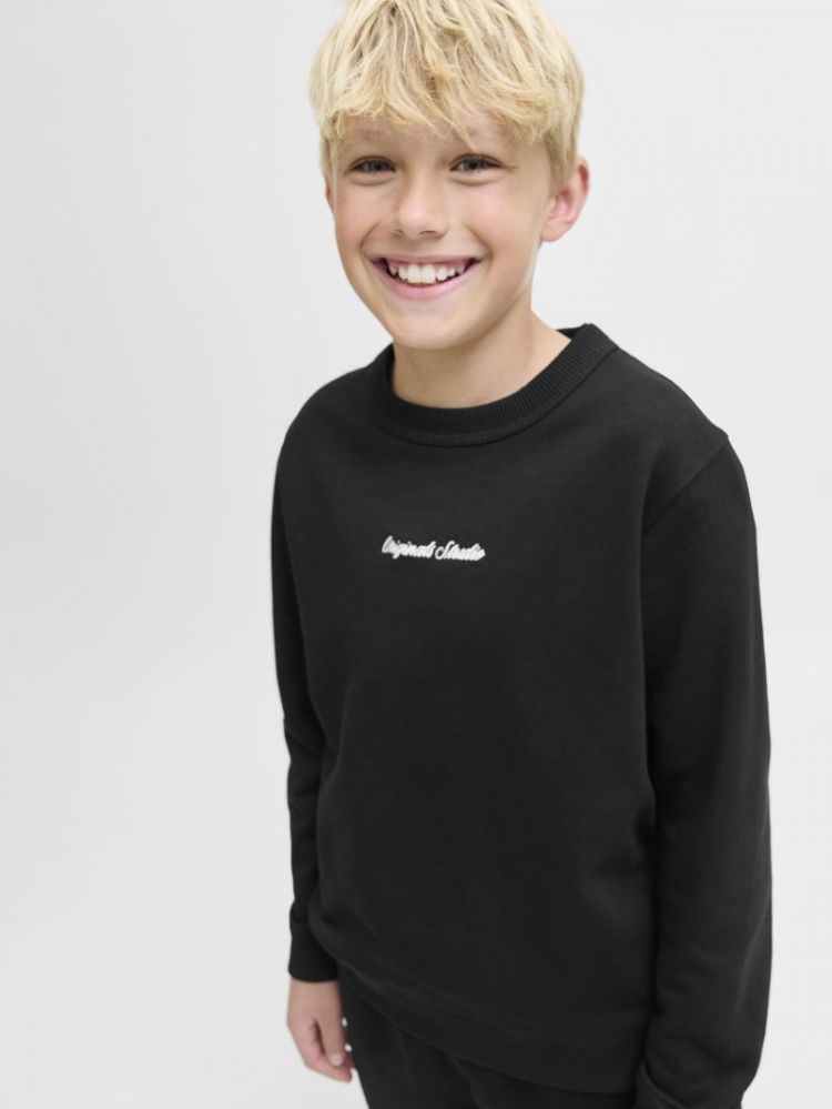 JORNORREBRO EMB SWEAT CREW NOO 178012 Black
