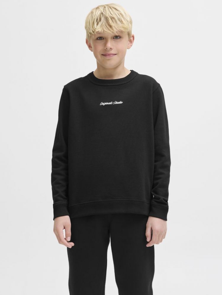 JORNORREBRO EMB SWEAT CREW NOO 178012 Black
