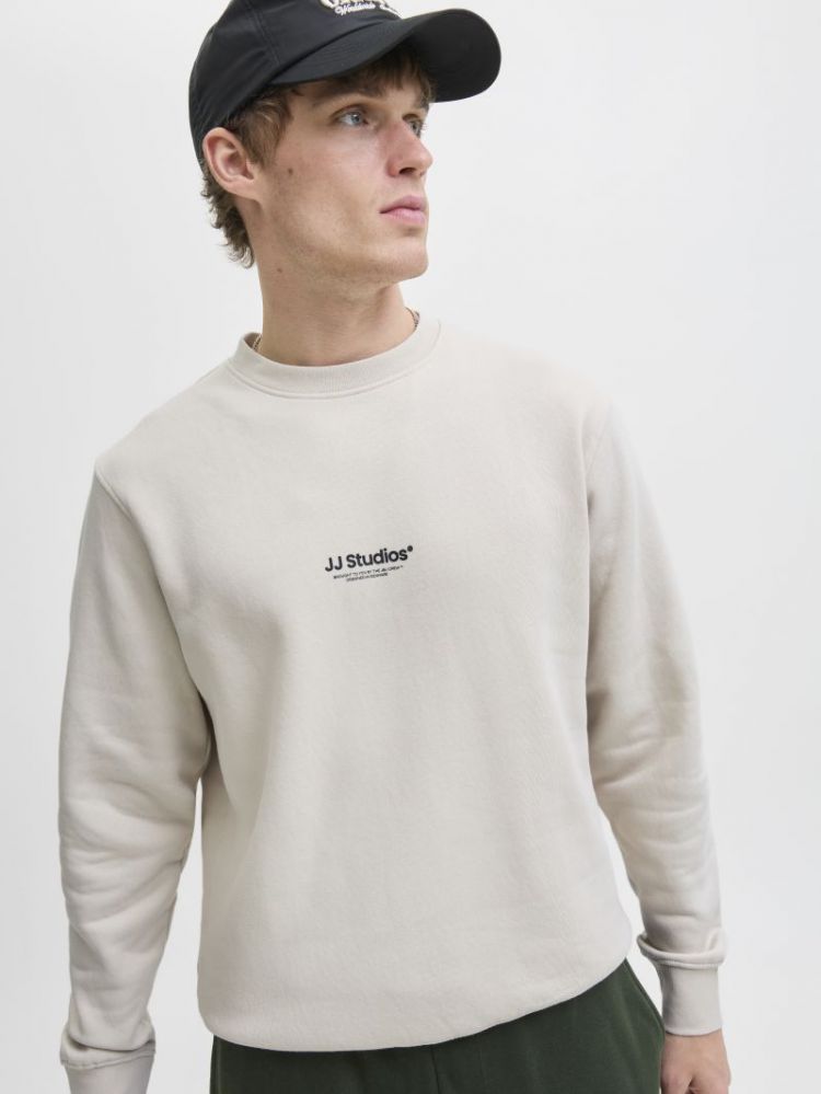 JJESOHO SWEAT CREW NECK NOOS 176631 Moonbeam