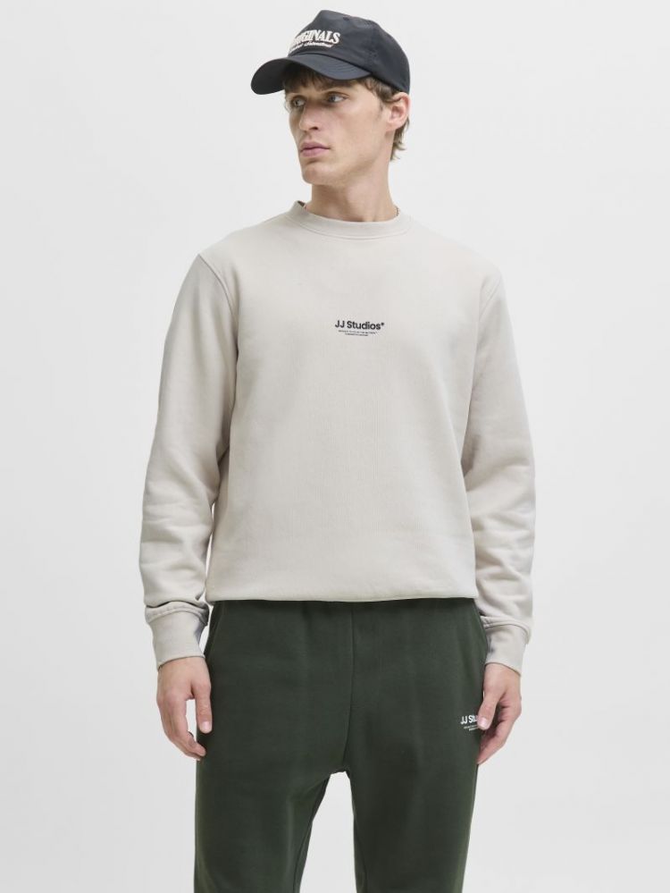 JJESOHO SWEAT CREW NECK NOOS 176631 Moonbeam