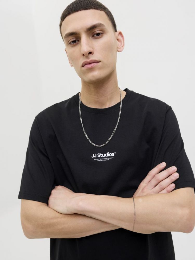 JJESOHO TEE SS CREW NECK NOOS 178012 Black