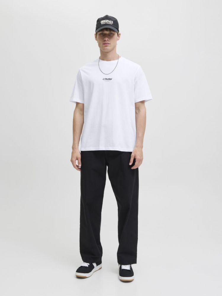 JJESOHO TEE SS CREW NECK NOOS 178074 White