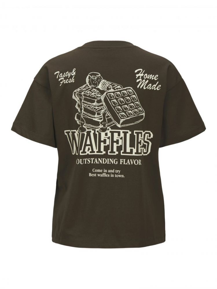 JXLUCY RLX SS PRINT TEE JRS 176126002 Brack