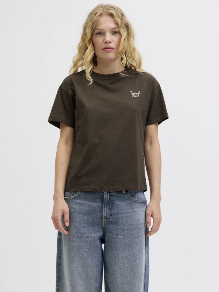 JXLUCY RLX SS PRINT TEE JRS 176126002 Brack