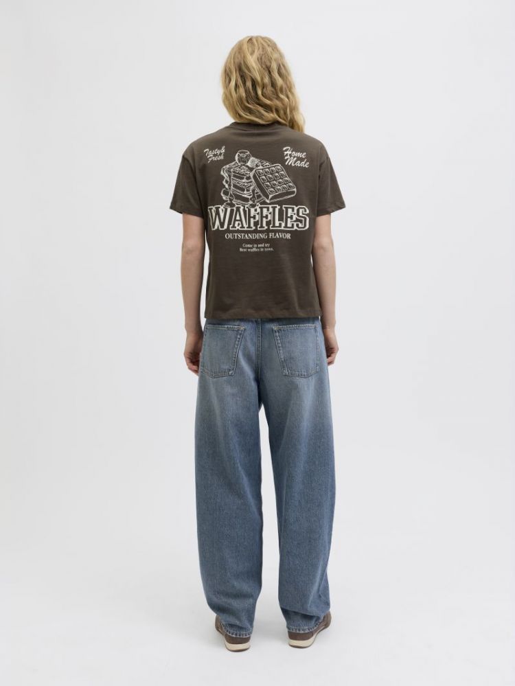 JXLUCY RLX SS PRINT TEE JRS 176126002 Brack