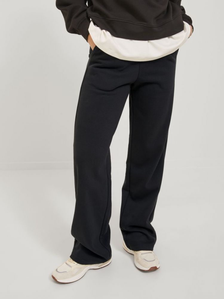 JXALLY REG WIDE HW PANTS SWT N 178012 Black